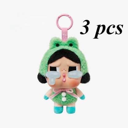 CRYBABY Tear Factory Vinyl Plush Doll – Crying Baby Blind Box Keychain & Backpack Pendant Gift