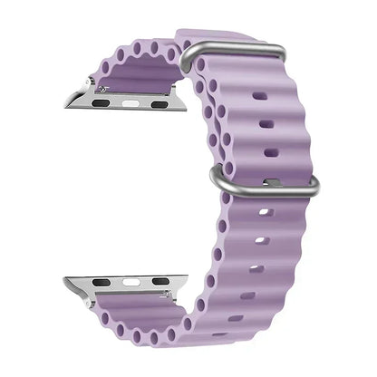 Strap for Apple Watch Ultra Band – 49mm, 44mm, 45mm, 41mm, 40mm, 38mm, 1:1 Original Ocean Belt for iWatch Series 9, 8, 7, SE Bands