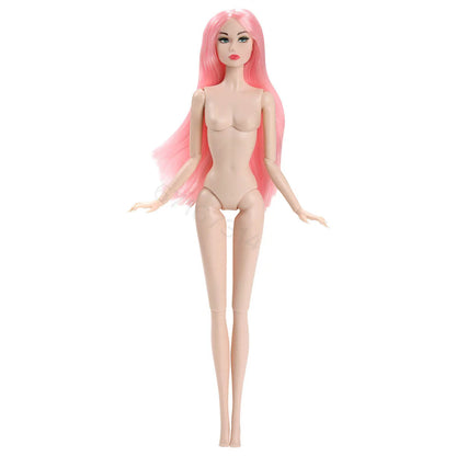 FR Supermodel 1/6 BABI Doll – Movable Joints, DIY Dress-Up Princess with Head & Body Accessories, White/Normal/Chocolate Skin