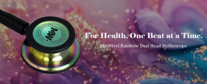 Portable Double-Sided Medical Stethoscope — Professional Cardiology Stethoscope for Doctors, Nurses, and Medical Use