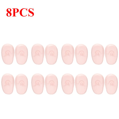 Silicone Ear Covers - Waterproof Hairdressing Ear Caps, Earmuffs for Shower, Salon, Bathing & Spa Use