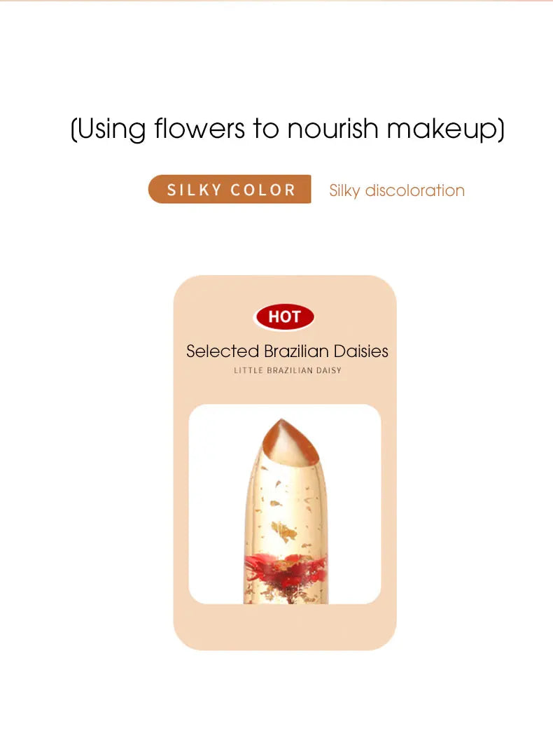 Jelly Color-Changing Lipstick – Warm, Long-Lasting Moisturizing Lip Balm That Won’t Smudge