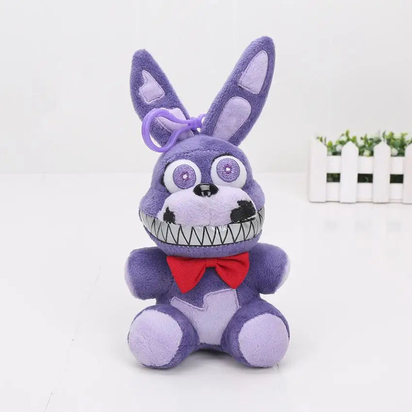 Plush Doll Pendant – FN Bear Series Bonnie Rabbit, Brown Bear, Fox & More, Birthday Gift for Kids & Adults