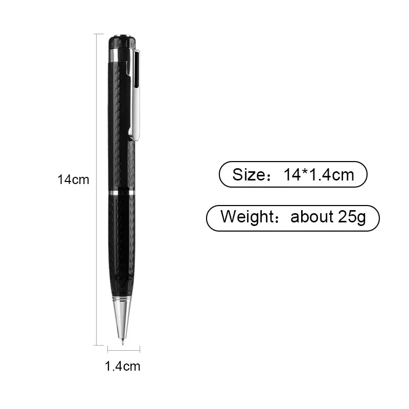 Digital Voice Recorder Pen — Portable USB Audio Recorder with MP3 Playback for Lectures, Meetings & Classes (8GB/16GB/32GB)