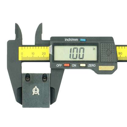 Ultra Low Profile Vise Jaw Stop - 6 Inch Standard Vice Accessory for Precision Workholding