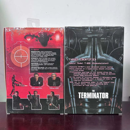 NECA The Terminator Genisys T-800 Guardian Action Figure – Endoskeleton Model, Joint Movable Doll, Collectible Toy Gift