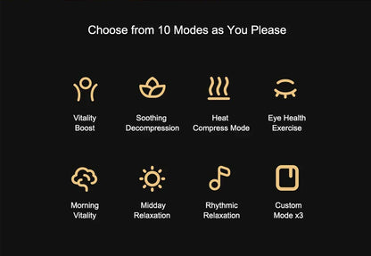 Xiaomi Mijia Smart Eye Massager – Hot Compress & Zone Massage Glasses with Mi Home App