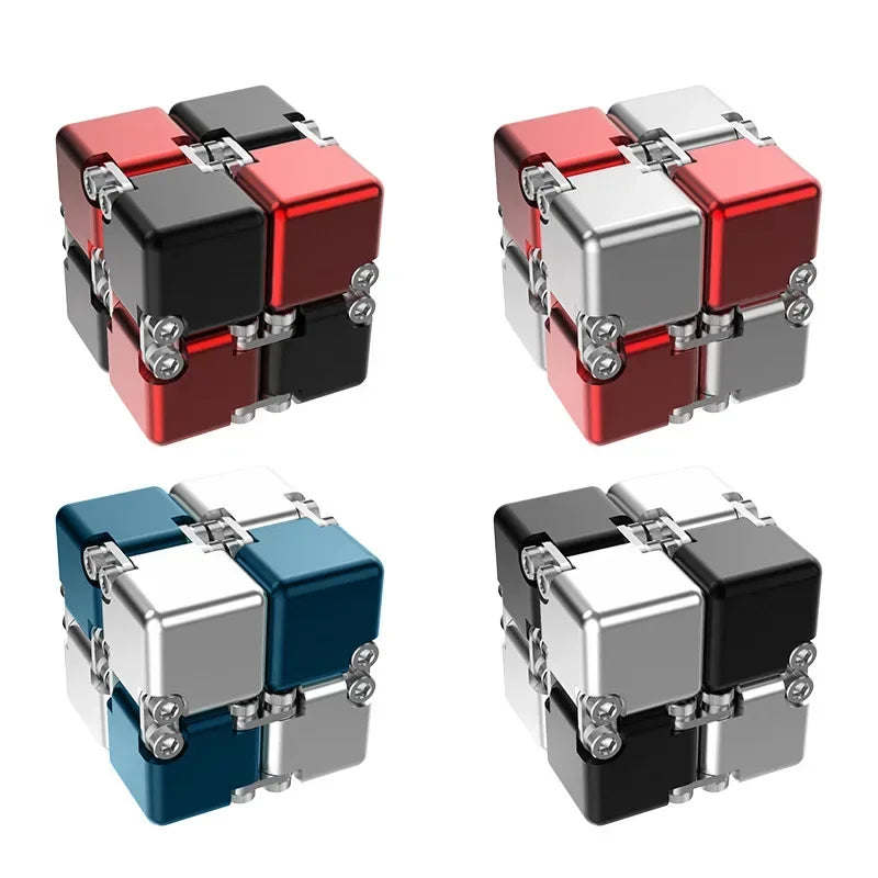 Fashion Metal Infinite Magic Cube – Upgraded Disassembled Intelligence & Decompression Toy
