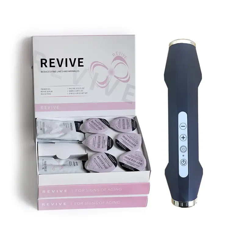 2024 CO2 Bubble Oxygenation Facial Machine — Rechargeable Skin Tightening with Capsules, Pods & Gels Box Set