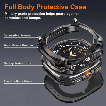 Luxury Armor Aluminum Alloy Case Cover for Samsung Galaxy Ultra 47mm — Protective Metal Bumper for Galaxy Ultra 2025