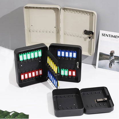 Password Key Lock Box — Multi-Key Safe Organizer for Home, Office, Car, and Factory Use