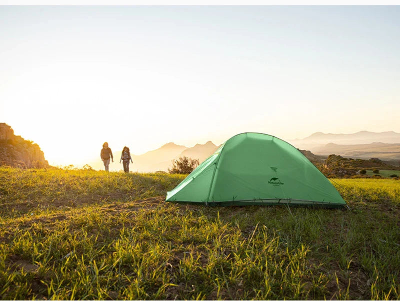 Naturehike Cloud Up 2-Person Camping Tent – Waterproof, Ultralight, Easy Build Beach Tent for Hiking & Backpacking Outdoors