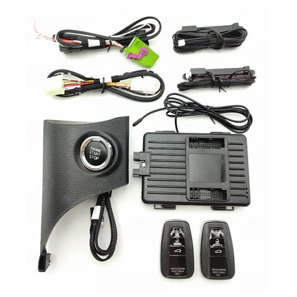 Toyota Camry 2019–2023 Keyless Start Stop System – PKE Remote Engine Start Kit with Smartphone App Control Plug & Play CAN Bus Smart Upgrade