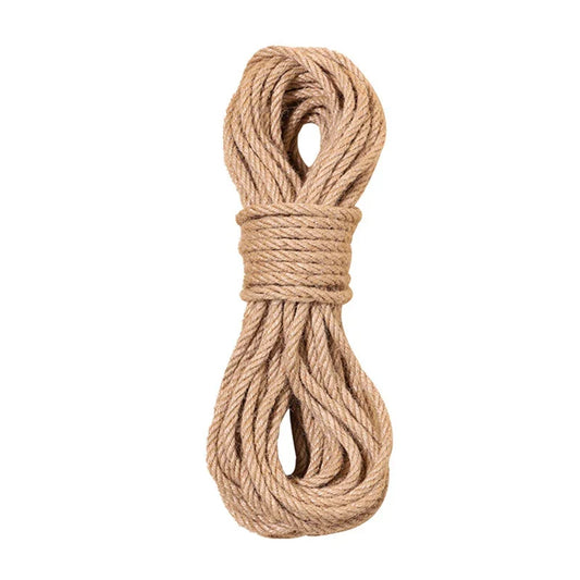 Natural Sisal Rope for Cat Scratchers – 20/50M, 4/6/8MM DIY Toy, Scratching Post & Furniture Protector