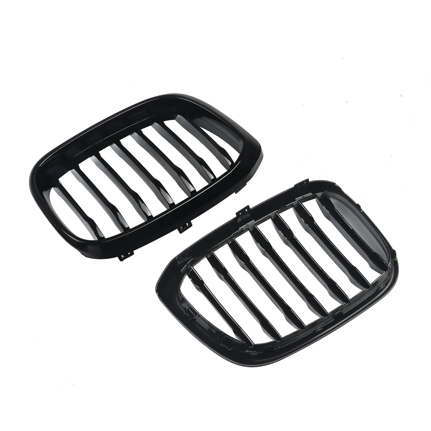 MagicKit Front Bumper Grill for BMW X3 X3M G01 & X4 G02 (2018-2020) — Gloss Black Single Slat Sport Style Replacement