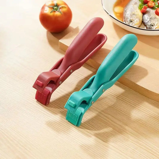 Silicone Anti-Scald Bowl Holder Clip – Multi-Purpose Kitchen Heat-Resistant Pot Grip Tool for Safe Handling, Model YM132