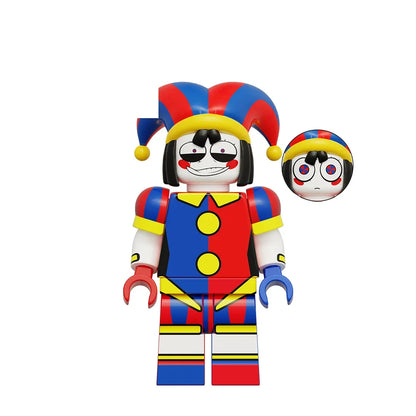 The Amazing Digital Circus Assembly Doll Set - 8-Piece Magical Digital Character Toy Collection