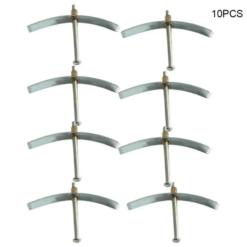 Dark Box Repair Screw Kit — Fix Loose 86 Wall Mount Electrical Plug, Switch & Outlet Socket Replacement Clips