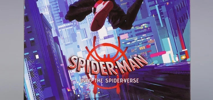 Miles Morales Spider-Man Action Figure — Into the Spider-Verse Collectible Toy for Kids Gift