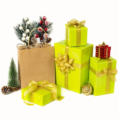 Set of 5 Realistic Artificial Winter Berries & Pine Branches – Christmas Home Decor