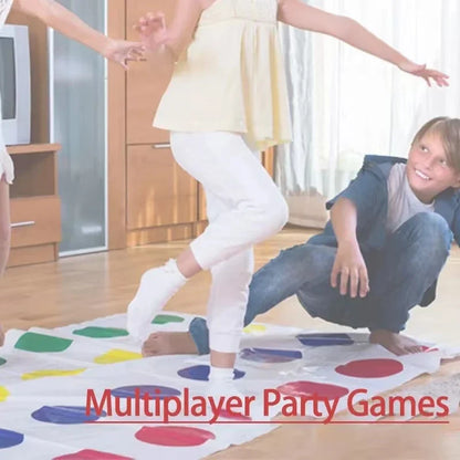 Twist Game – Fun Family Body Movement Mat, Party Board Game for Kids & Adults, Interactive Family Fun
