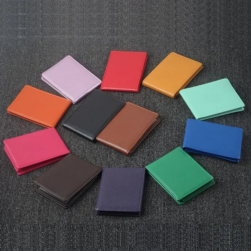 PU Leather Driver License Holder — Car Document Wallet for ID, Pass, Certificate, and Card Storage