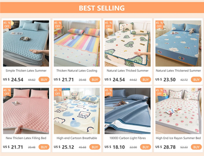Washed Double Gauze Quilt – Lightweight Summer Comforter with Soya Fibre Filling, Soft & Breathable for Queen Size