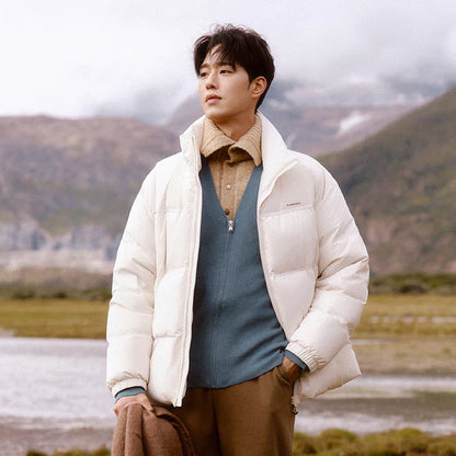 Semir 2024 Winter Down Jacket – Windproof, Waterproof Puffer Coat for Men and Women, Cold-Proof Outerwear for Couples