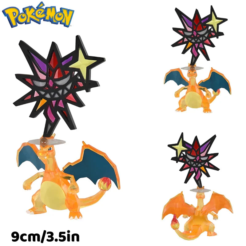 Original Takara Tomy Pokémon Figures – Koraidon, Rayquaza, Palkia, Groudon, Solgaleo, Arceus & Charizard Anime Collectible Dolls