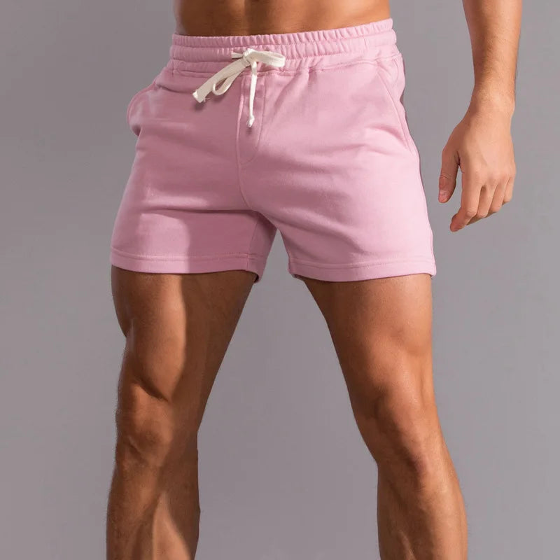 Men's Summer Cotton Shorts – Breathable Casual Beach & Sports Fitness Bermudas