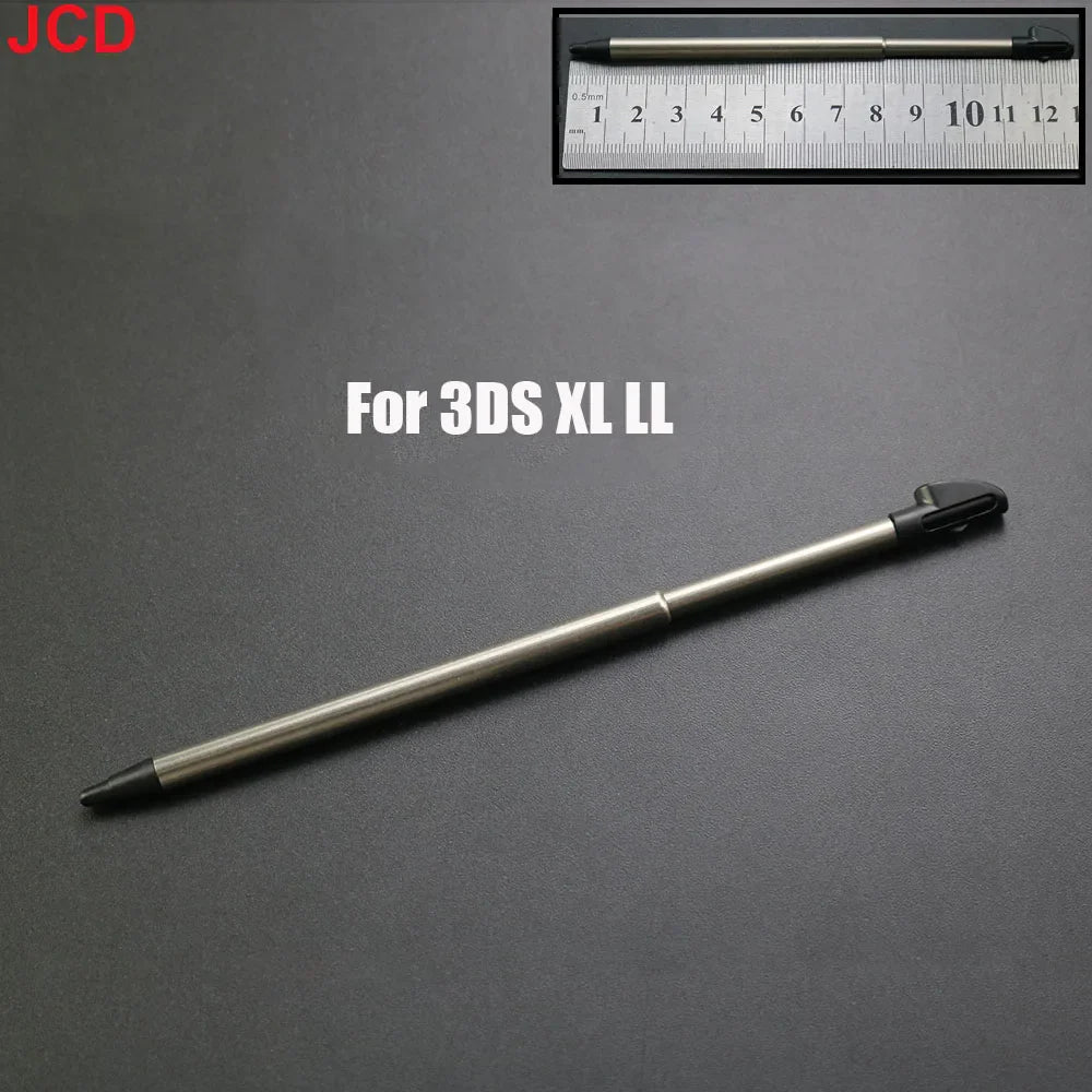 Black Plastic & Metal Telescopic Stylus Pen – Touch Screen Stylus for 2DS, 3DS, New 2DS LL/XL, New 3DS XL/LL, NDSL, NDSi, NDS & Wii