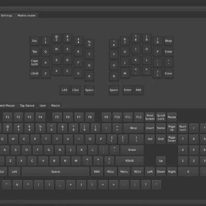 Silakka54 Split Wired Hot-Swap Keyboard — Ergonomic RP2040zero, QMK/VIAL Supported, Custom PC Gamer Accessory