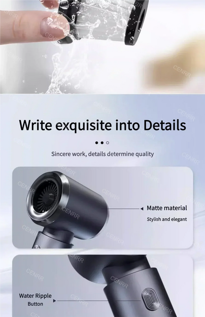 CENRR 210000PA Mini Wireless Car Vacuum Cleaner – Powerful Handheld Portable Cleaning Machine