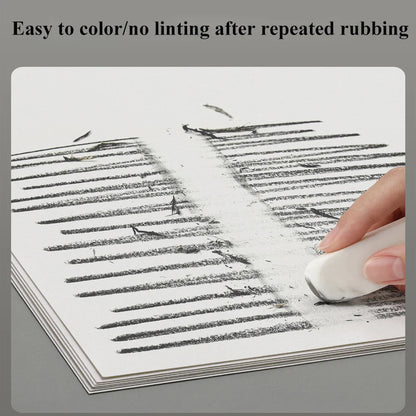 25 Sheets Sketch Paper Set — A4/A3/8K/16K 160g Artist Paper for Graphite, Charcoal, Pencil & Colored Pencil Drawing