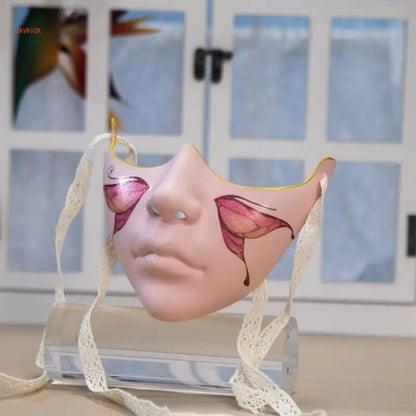 Adult Mechanical Half-Face Masquerade Mask — Cosplay & Halloween Dress-Up Prop for Men & Women Gift