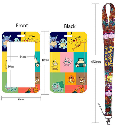 Neck Strap Lanyard for Keys and ID Cards – Badge Holder, Keychain, Key Rings, Fashion Accessory Gift