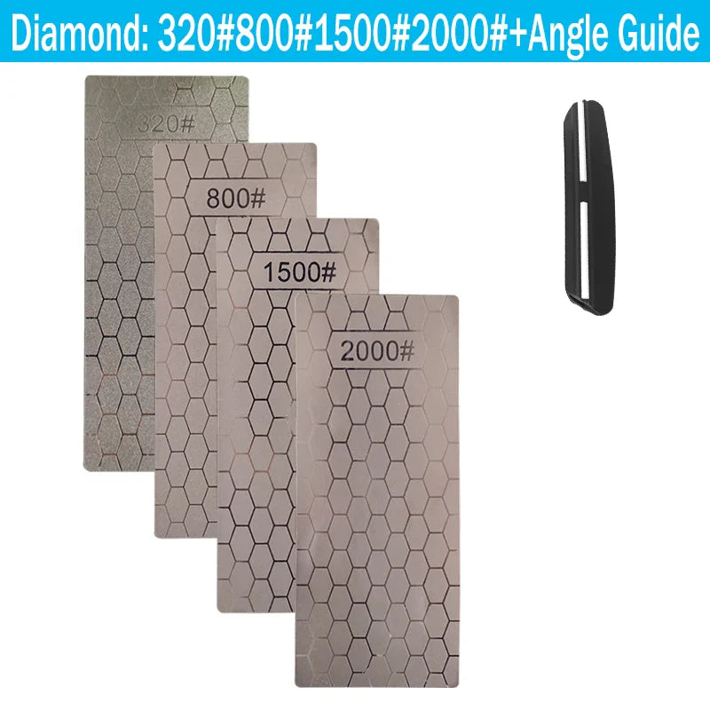 Diamond Sharpening Stone Bar | Knife Sharpener Whetstone for Grinding & Honing | No Base