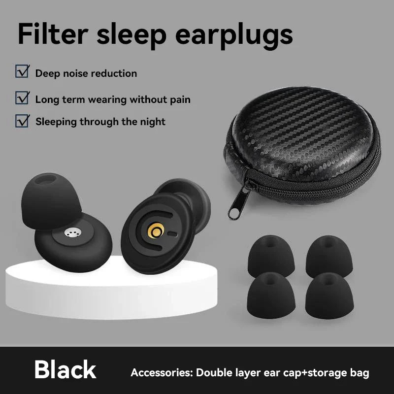 Soft Reusable Noise Reduction Earplugs – Hearing Protection for Concerts, Travel, Work & Sleep