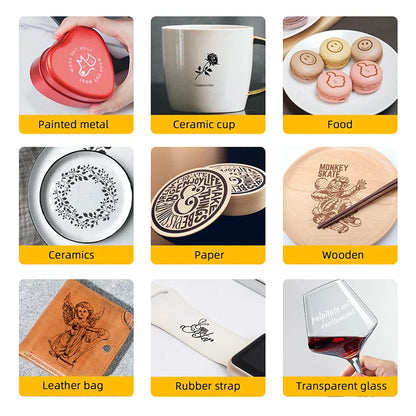 DAJA DJ6 Laser Engraver CNC, 3000mW Mini Laser Engraving Machine, Printer Cutter for Wood, Plastic, DIY Logo Mark