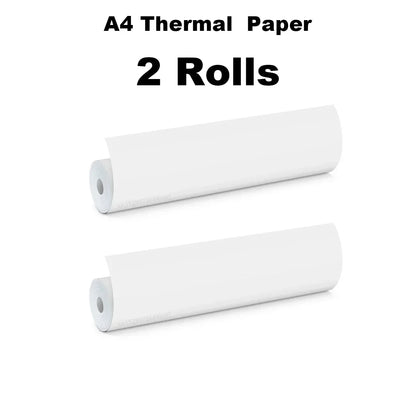 A4 Thermal Paper Roll – 210x30mm for A4 Wireless Bluetooth A40/X8 Printer