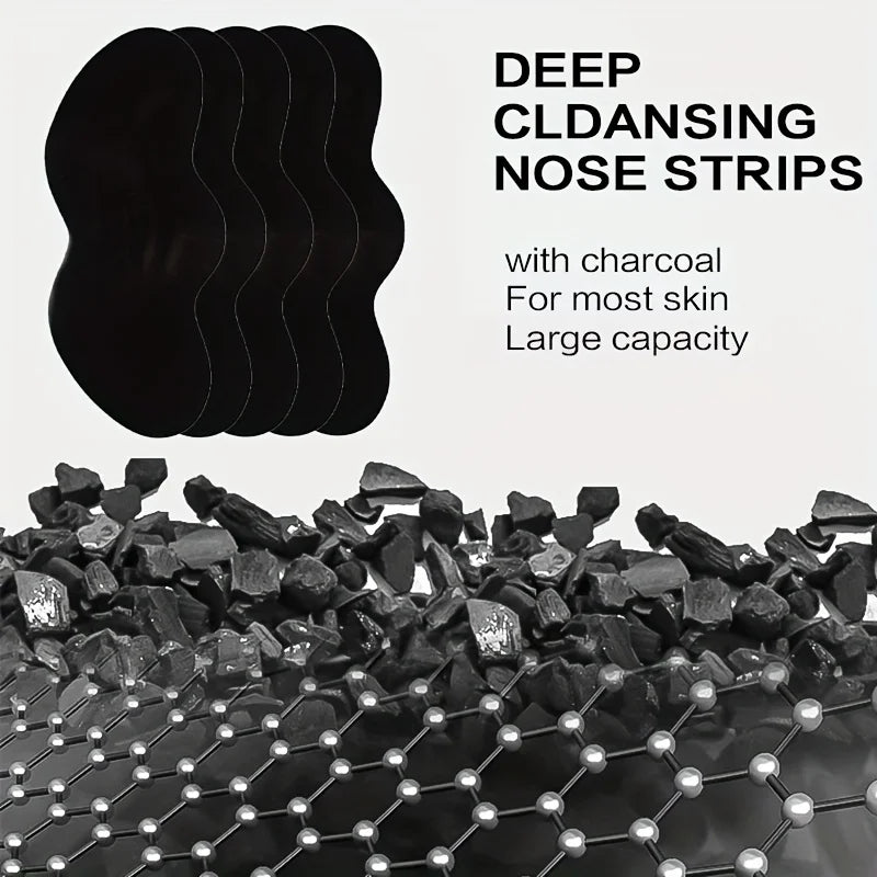 Deep Cleansing Nose Pore Strips for Blackhead Removal (10/20/50/100 PCS) – Facial Care Nose Cleaning Patches for Smooth Clear Skin