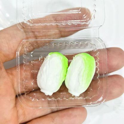 Miniature Dollhouse Food Set – Simulated Fruits & Vegetables for BJD & Blythe Dolls (Grape, Meat, Orange, Radish)