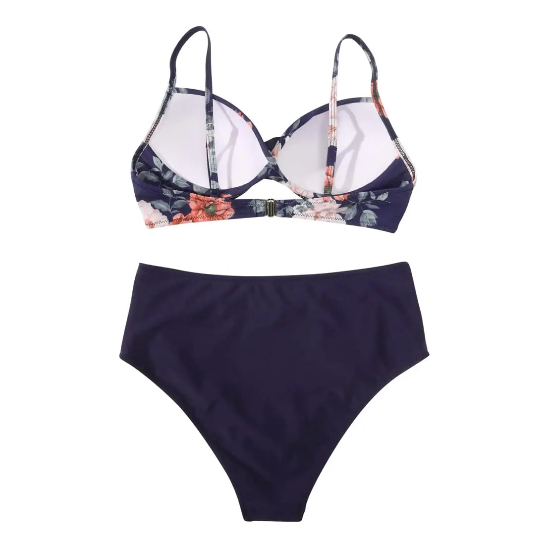 Vintage High Waist Bikini Set 2025 – Women’s Push-Up Printed Swimwear Summer Beach Bathing Suit