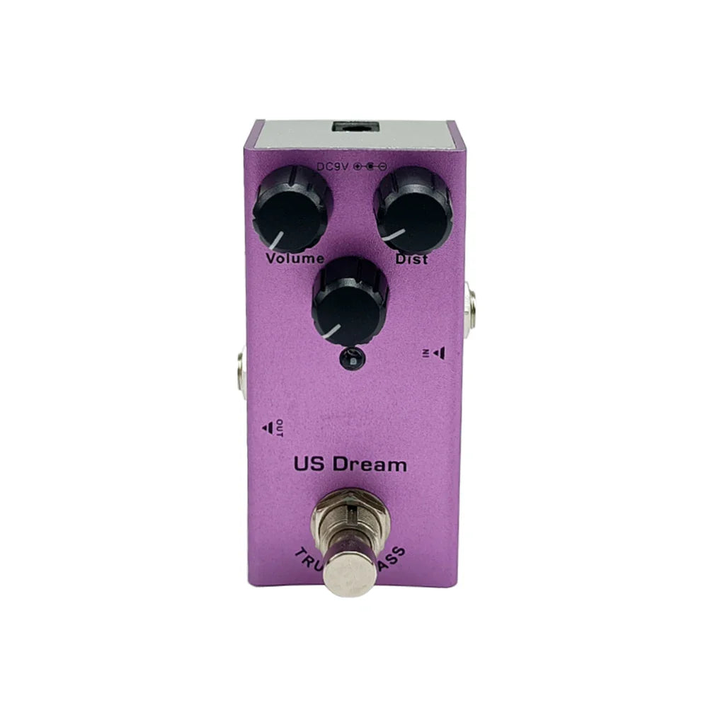 Electric Guitar Effects Pedal – Vintage Overdrive, Chorus, Tremolo, Delay & Ultimate Drive Options