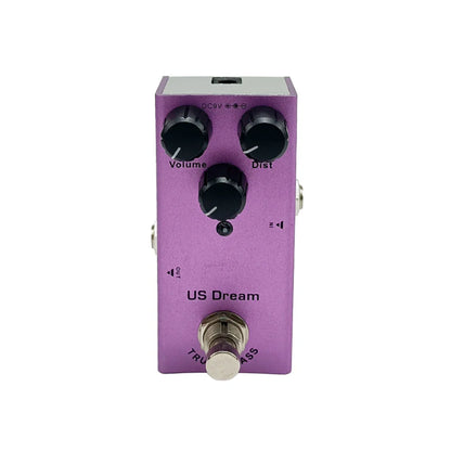 Electric Guitar Effects Pedal – Vintage Overdrive, Chorus, Tremolo, Delay & Ultimate Drive Options