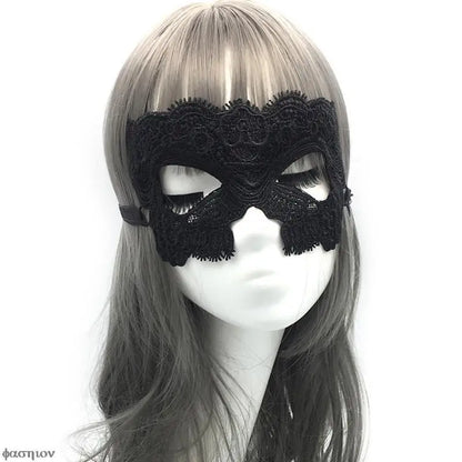 Halloween Lace Velvet Mask — Sexy Unisex Masquerade Eye Mask for Party, Prom, Costume & Cosplay Gifts