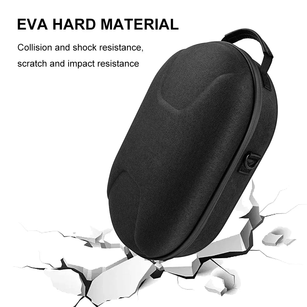 EVA Waterproof Portable Storage Bag for Meta Quest 3 – Shockproof, Anti-Scratch Crossbody with Adjustable Shoulder Strap