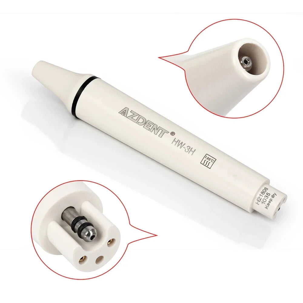 AZDENT Dental Plug-in Scaler Handpiece – Compatible with Woodpecker, EMS, SATELEC VRN Ultrasonic Scalers