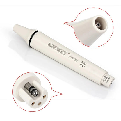 AZDENT Dental Plug-in Scaler Handpiece – Compatible with Woodpecker, EMS, SATELEC VRN Ultrasonic Scalers