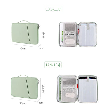 Tablet Sleeve Bag for 2023 – Fits 10-13 Inch iPad Air 10.9, iPad Pro 11 M2, iPad 10th & Inner Case